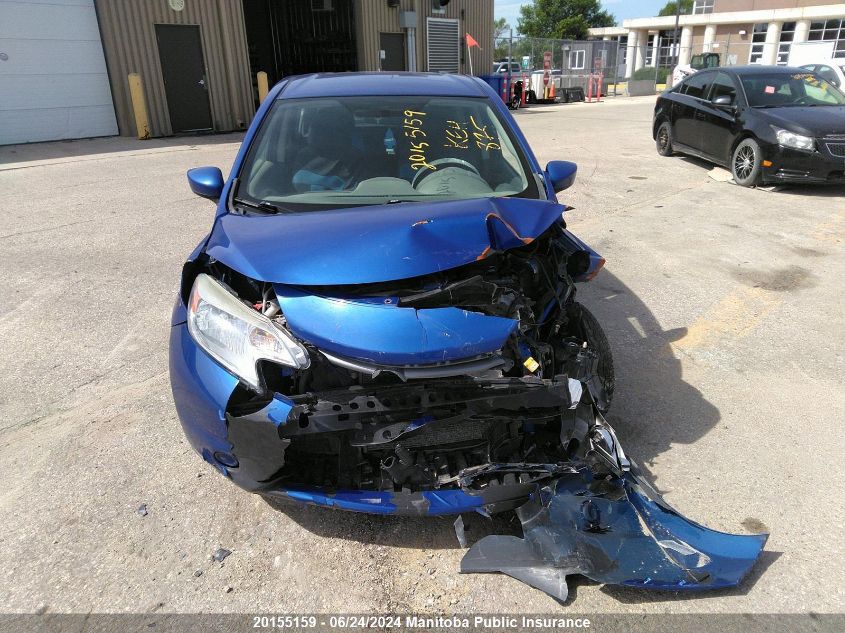 2015 Nissan Versa Note Sv VIN: 3N1CE2CP9FL352656 Lot: 20155159