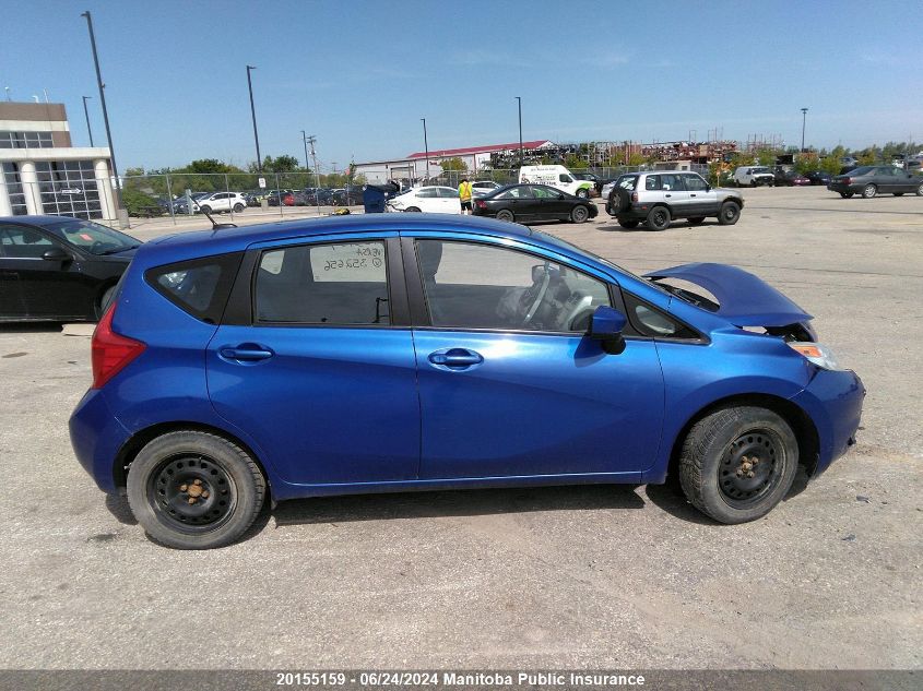 2015 Nissan Versa Note Sv VIN: 3N1CE2CP9FL352656 Lot: 20155159