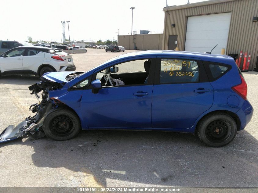 2015 Nissan Versa Note Sv VIN: 3N1CE2CP9FL352656 Lot: 20155159