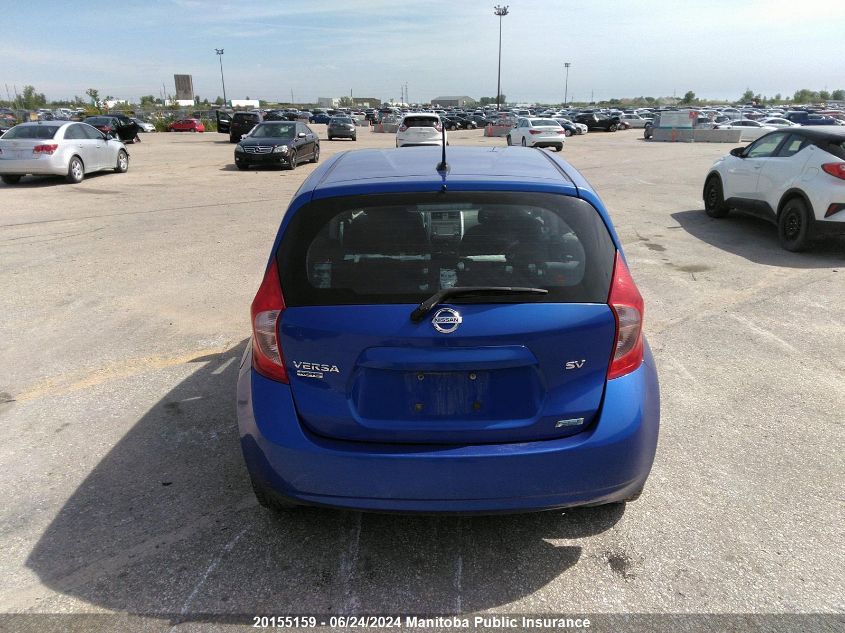 2015 Nissan Versa Note Sv VIN: 3N1CE2CP9FL352656 Lot: 20155159