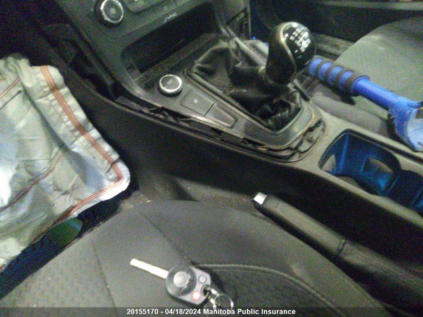 2016 Ford Focus Se VIN: 1FADP3K23GL346670 Lot: 20155170