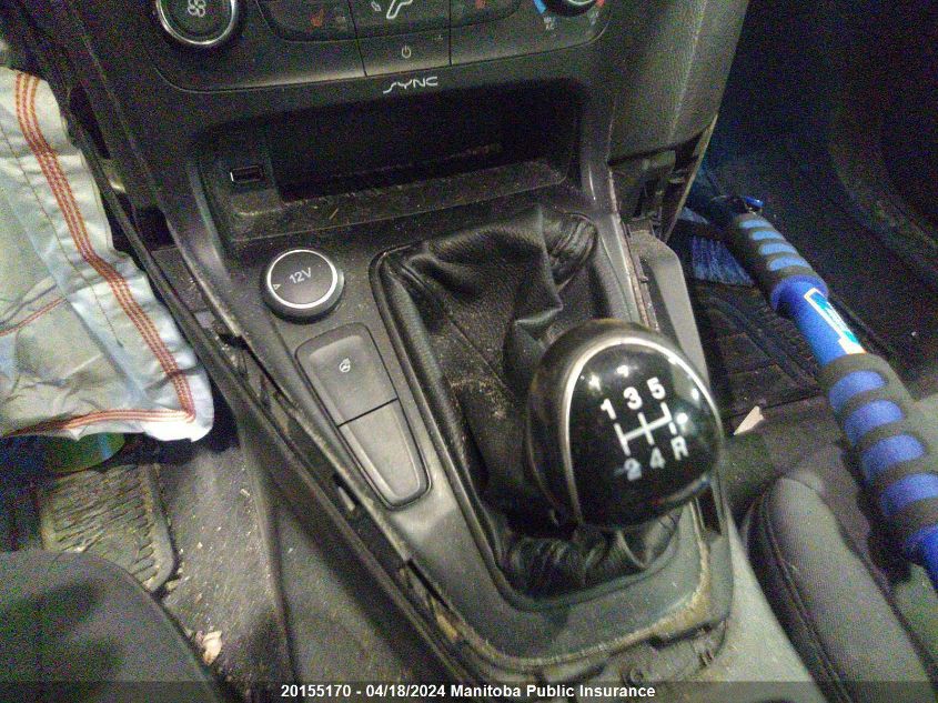 2016 Ford Focus Se VIN: 1FADP3K23GL346670 Lot: 20155170