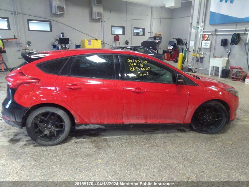 2016 Ford Focus Se VIN: 1FADP3K23GL346670 Lot: 20155170