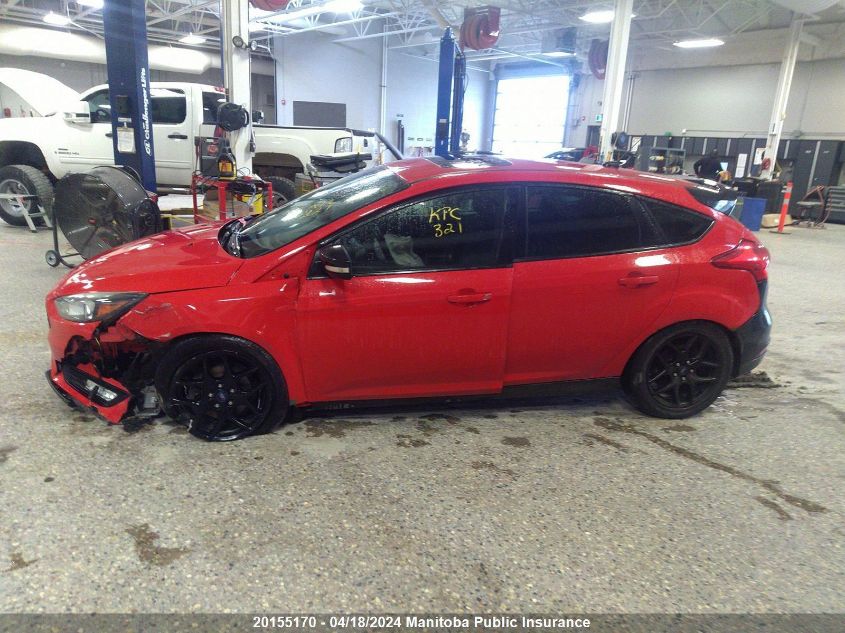 2016 Ford Focus Se VIN: 1FADP3K23GL346670 Lot: 20155170