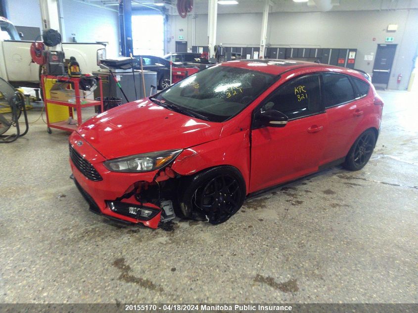 2016 Ford Focus Se VIN: 1FADP3K23GL346670 Lot: 20155170