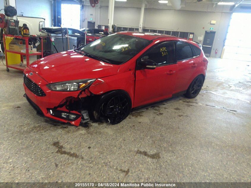 2016 Ford Focus Se VIN: 1FADP3K23GL346670 Lot: 20155170