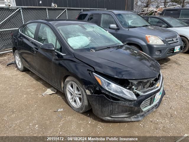 2018 Chevrolet Cruze Lt VIN: 1G1BE5SM1J7219199 Lot: 20155172