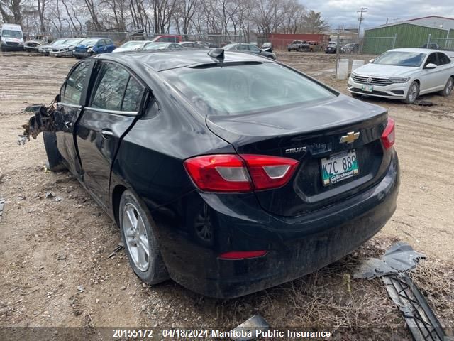 2018 Chevrolet Cruze Lt VIN: 1G1BE5SM1J7219199 Lot: 20155172