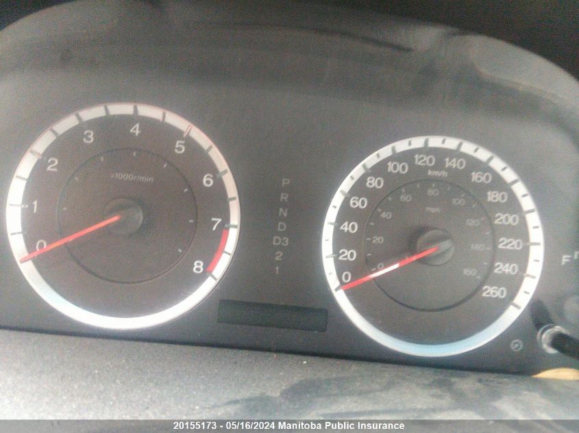 2009 Honda Accord Ex-L VIN: 1HGCP26829A806626 Lot: 20155173