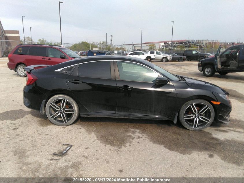 2019 Honda Civic Lx VIN: 2HGFC2F59KH040481 Lot: 20155220