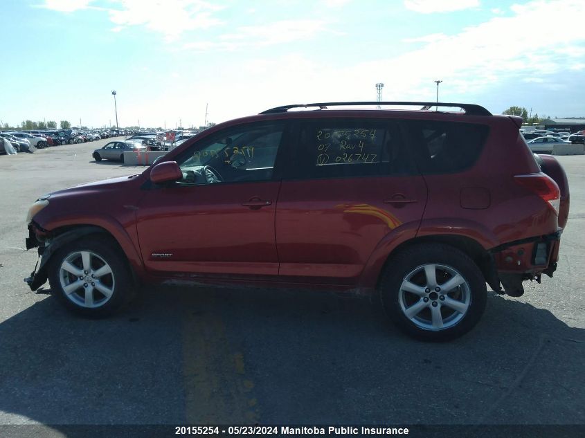 2007 Toyota Rav4 V6 VIN: JTMBK32V375026747 Lot: 20155254