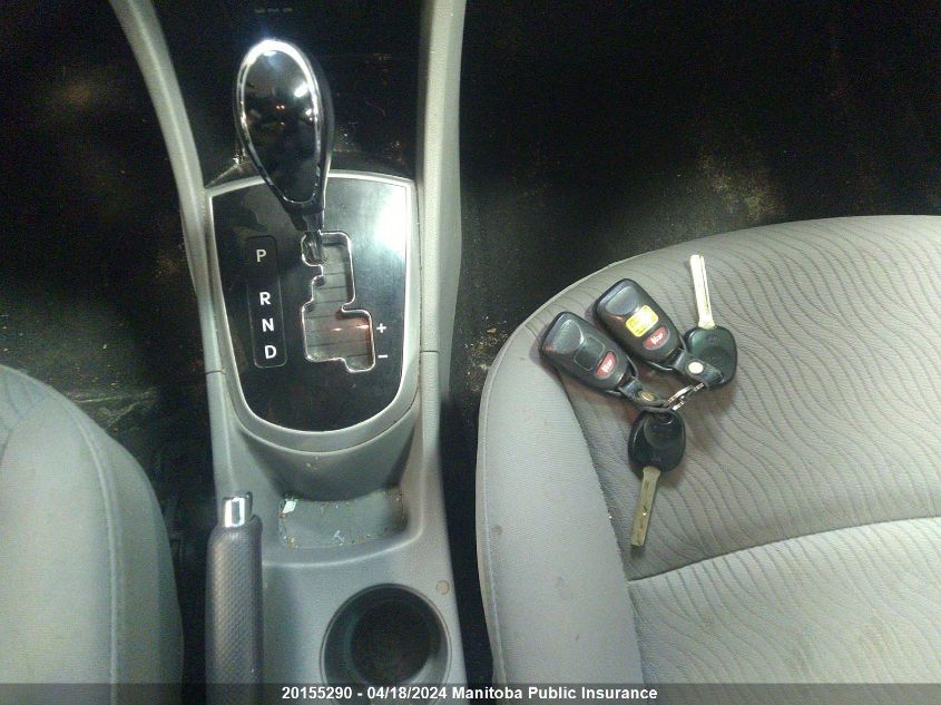 2013 Hyundai Accent Gls VIN: KMHCU4AE1DU329612 Lot: 20155290