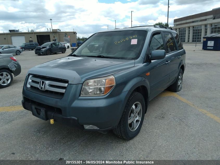 2008 Honda Pilot Se VIN: 5FNYF18328B000066 Lot: 20155301