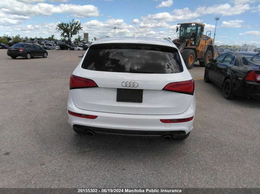2013 Audi Q5 V6 VIN: WA1MGCFP2DA041940 Lot: 20155302