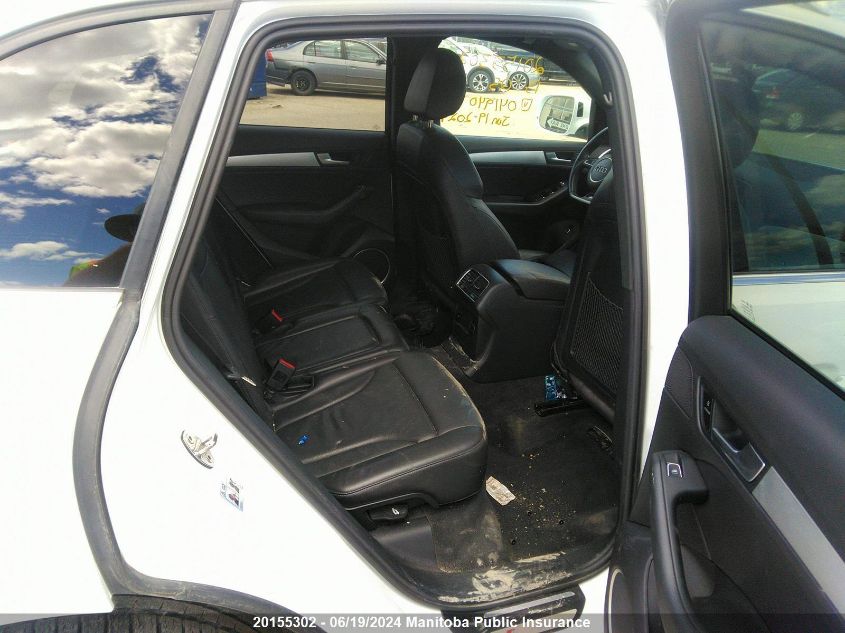 2013 Audi Q5 V6 VIN: WA1MGCFP2DA041940 Lot: 20155302