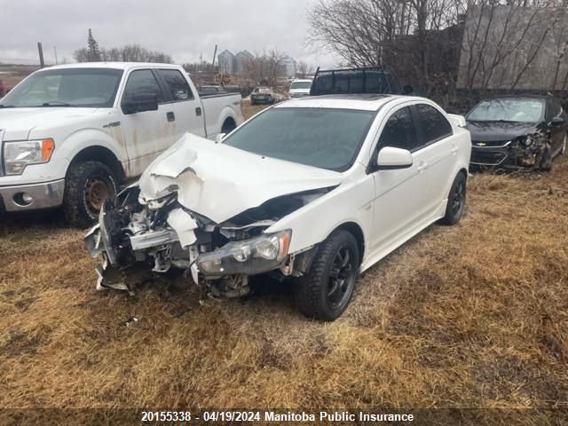 2008 Mitsubishi Lancer Gts VIN: JA3AU86U38U607773 Lot: 20155338