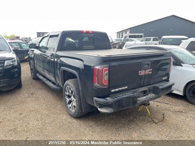 2017 GMC Sierra 1500 Slt Crew Cab VIN: 3GTU2NEJXHG273321 Lot: 20155350