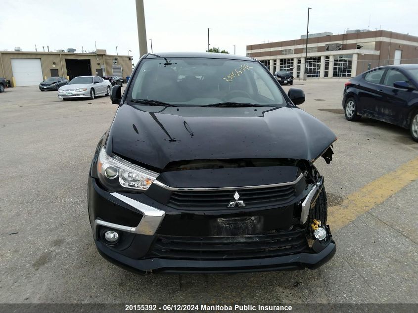 2017 Mitsubishi Rvr Se VIN: JA4AJ3AU6HZ609101 Lot: 20155392