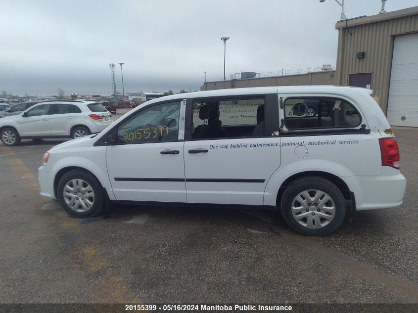 2016 Dodge Grand Caravan Se VIN: 2C4RDGBG6GR347430 Lot: 20155399