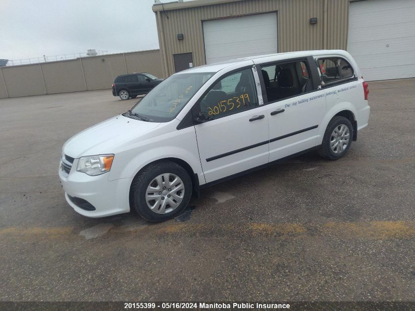 2016 Dodge Grand Caravan Se VIN: 2C4RDGBG6GR347430 Lot: 20155399