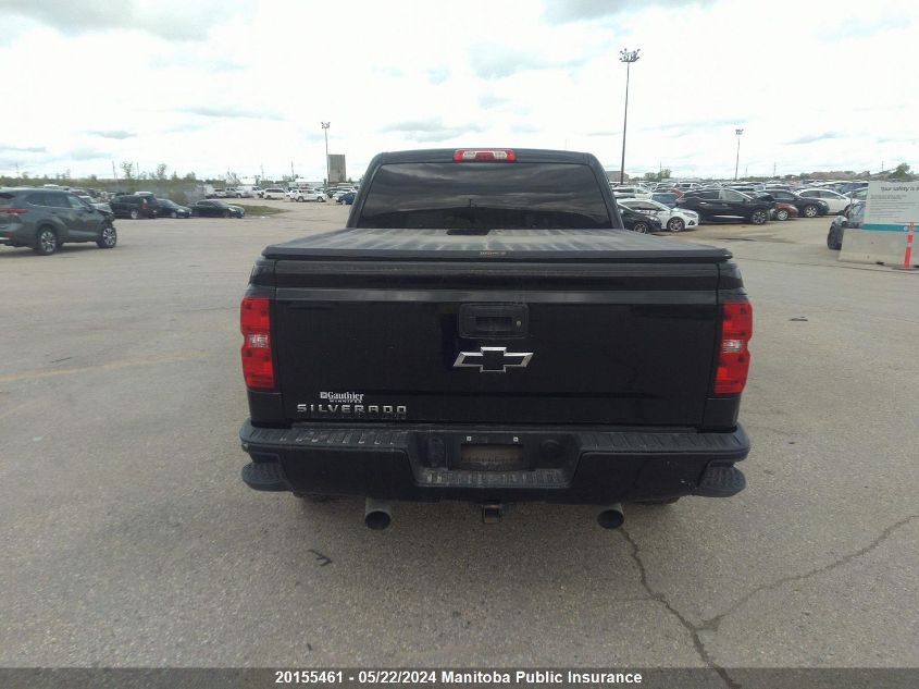 2018 Chevrolet Silverado 1500 Custom Crew Cab VIN: 3GCUKPECXJG372207 Lot: 20155461