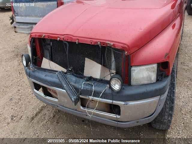 2001 Dodge Ram 1500 Quad Cab VIN: 1B7HC13YX1J595307 Lot: 20155505