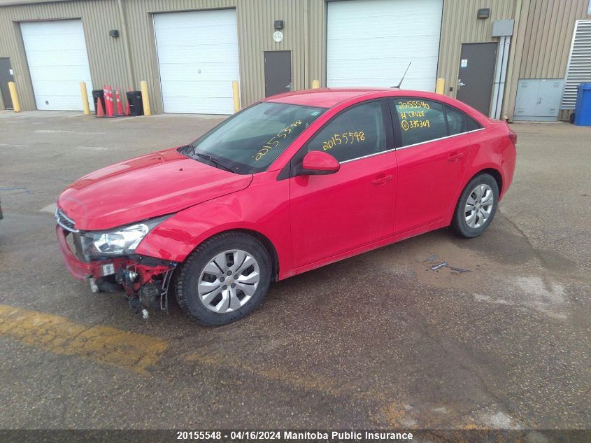 2014 Chevrolet Cruze Lt Turbo VIN: 1G1PC5SB3E7335309 Lot: 20155548