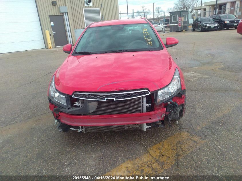 2014 Chevrolet Cruze Lt Turbo VIN: 1G1PC5SB3E7335309 Lot: 20155548