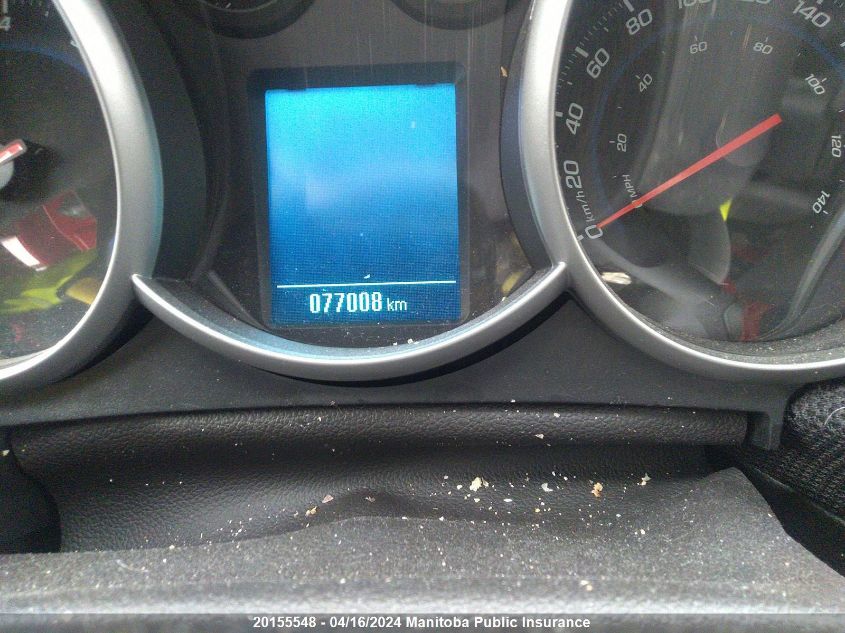 2014 Chevrolet Cruze Lt Turbo VIN: 1G1PC5SB3E7335309 Lot: 20155548