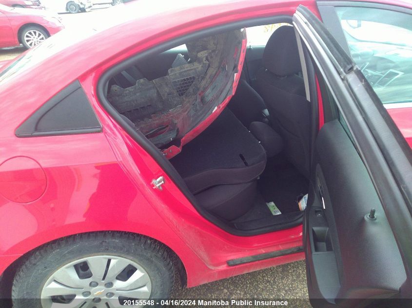 2014 Chevrolet Cruze Lt Turbo VIN: 1G1PC5SB3E7335309 Lot: 20155548