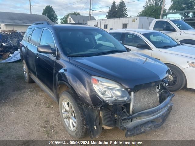 2016 Chevrolet Equinox Lt VIN: 2GNFLFEK7G6126055 Lot: 20155554