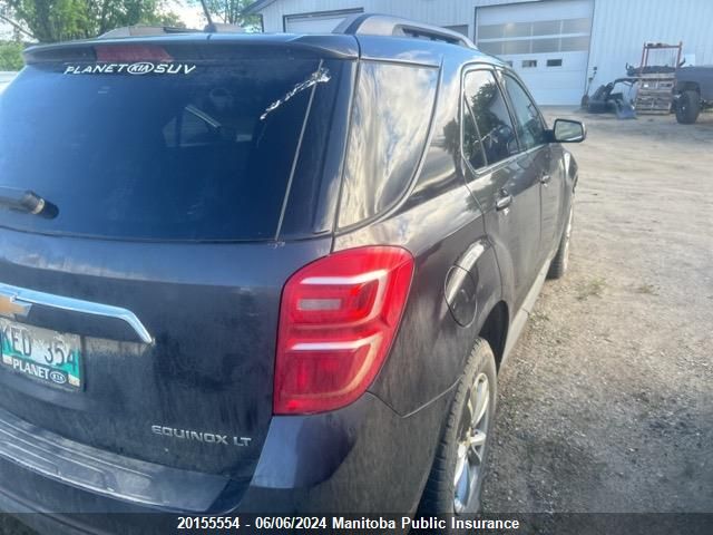 2016 Chevrolet Equinox Lt VIN: 2GNFLFEK7G6126055 Lot: 20155554