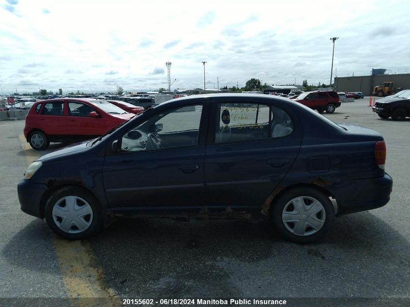 2003 Toyota Echo VIN: JTDBT123735037356 Lot: 20155602