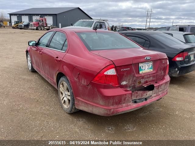 2012 Ford Fusion Se VIN: 3FAHP0HA3CR403461 Lot: 20155615