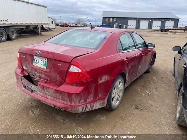 2012 Ford Fusion Se VIN: 3FAHP0HA3CR403461 Lot: 20155615