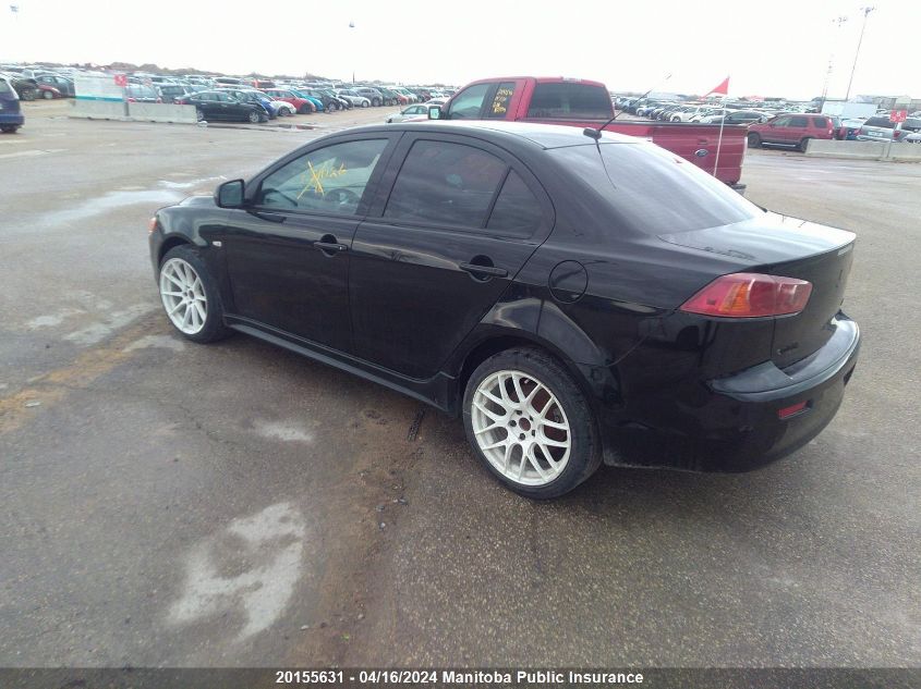 2009 Mitsubishi Lancer Gt VIN: JA3AU86W19U603014 Lot: 20155631