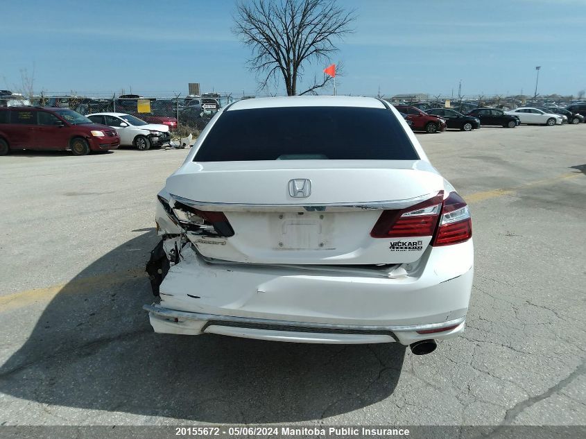 2016 Honda Accord Lx VIN: 1HGCR2F32GA803981 Lot: 20155672