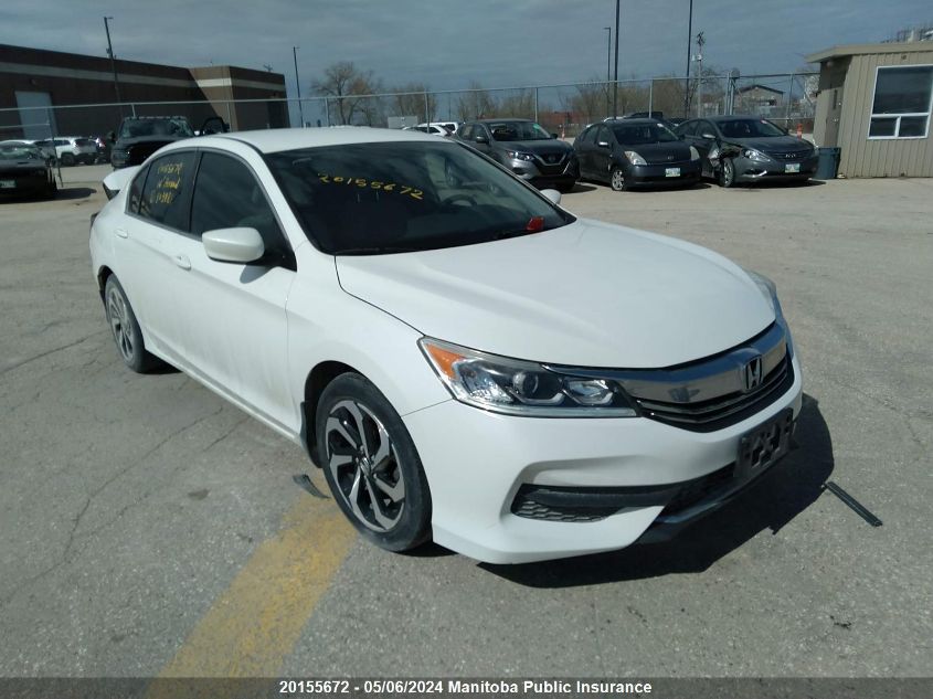 2016 Honda Accord Lx VIN: 1HGCR2F32GA803981 Lot: 20155672