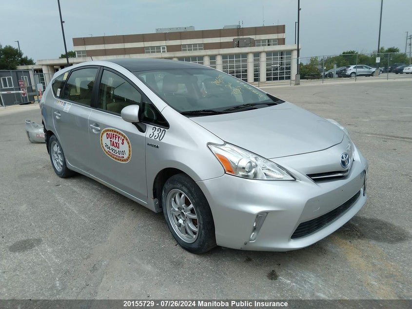 2012 Toyota Prius V VIN: JTDZN3EU4C3038551 Lot: 20155729