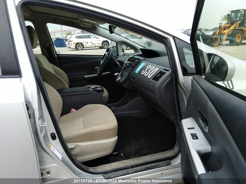 2012 Toyota Prius V VIN: JTDZN3EU4C3038551 Lot: 20155729