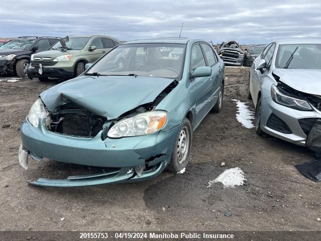 2005 Toyota Corolla Le VIN: 2T1BR30EX5C860853 Lot: 20155753