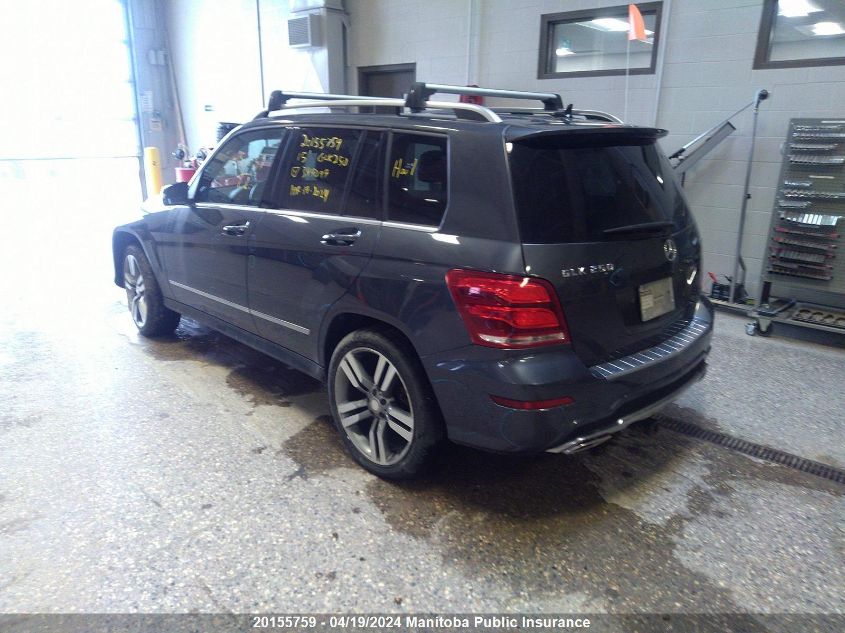 2015 Mercedes Benz Glk250 Bluetec VIN: WDCGG0EB3FG349099 Lot: 39242190