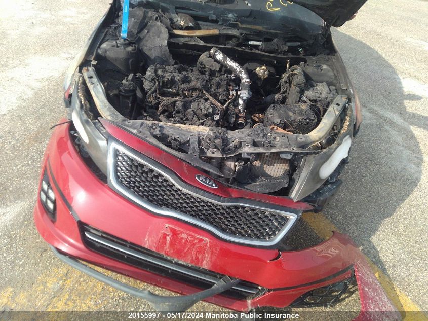 2015 Kia Optima Sx Turbo VIN: KNAGR4A60F5628454 Lot: 20155997