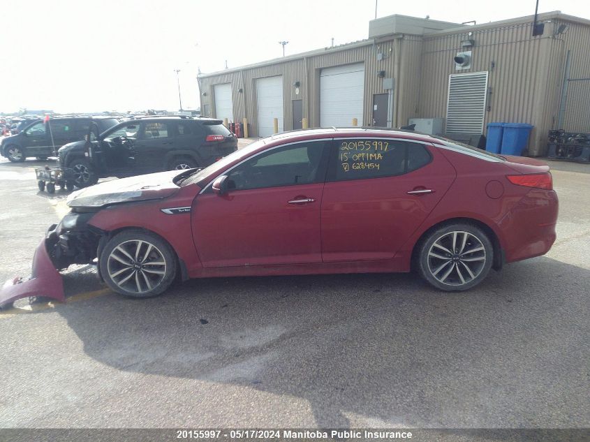 2015 Kia Optima Sx Turbo VIN: KNAGR4A60F5628454 Lot: 20155997