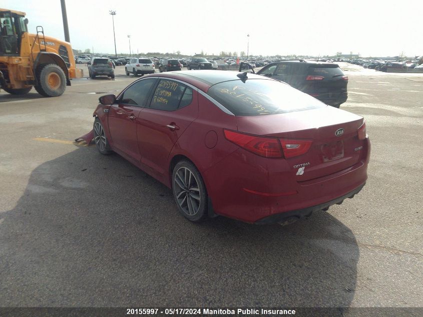 2015 Kia Optima Sx Turbo VIN: KNAGR4A60F5628454 Lot: 20155997