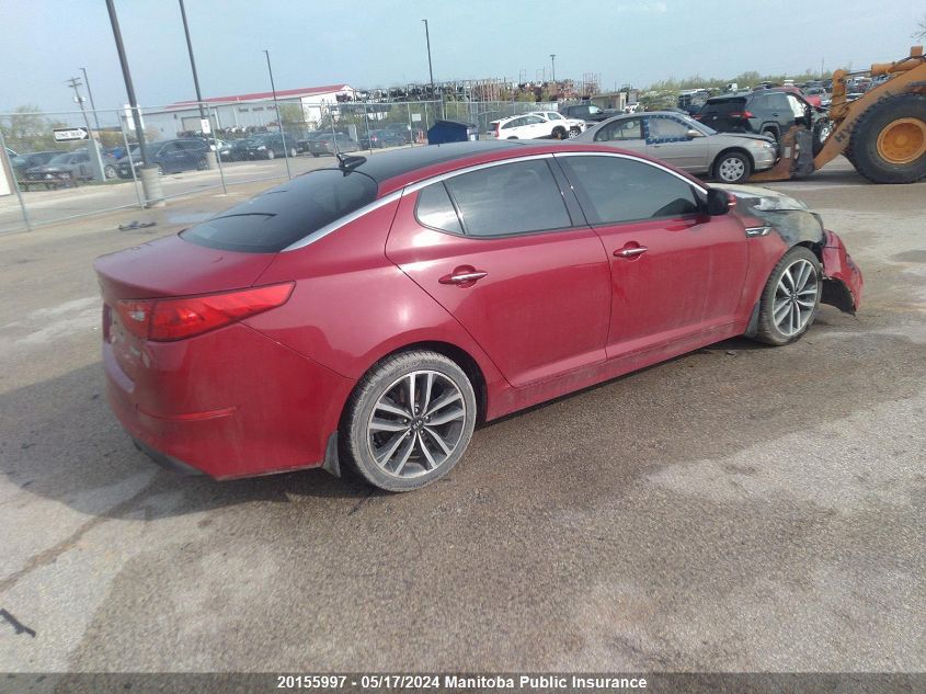 2015 Kia Optima Sx Turbo VIN: KNAGR4A60F5628454 Lot: 20155997