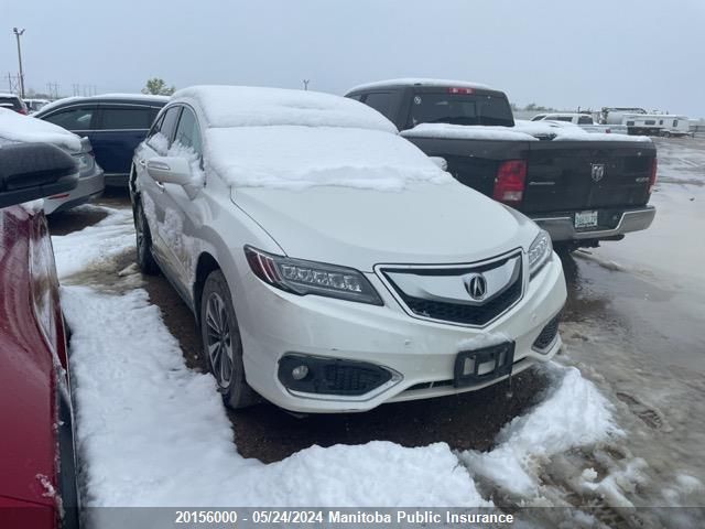 2017 Acura Rdx VIN: 5J8TB4H72HL807664 Lot: 20156000