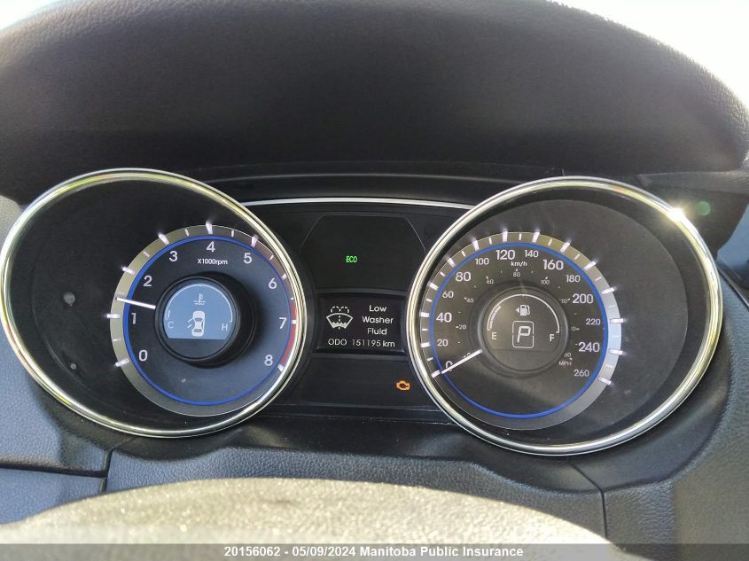 2013 Hyundai Sonata Gls VIN: 5NPEC4AC6DH607266 Lot: 20156062