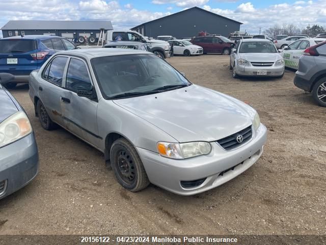 2002 Toyota Corolla VIN: 2T1BR12E62C880790 Lot: 20156122