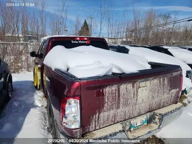 2016 Dodge Ram 1500 St Crew Cab VIN: 3C6RR7KTXGG343988 Lot: 20156206